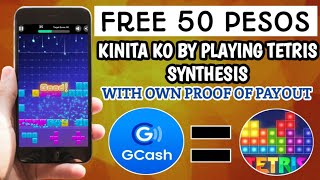 FREE ₱50 KINITA KO BY PLAYING TETRIS SYNTHESIS, 100% LEGIT WITH OWN PROOF OF PAYOUT