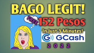 PAANO AKO KUMITA NG 152 PESOS IN JUST 3 MINUTES! FREE GCASH MONEY//LEGIT PAYING APP