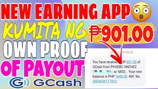 BAGONG EARNING APP! KUMITA NG ₱901.00 | LIVE WITHDRAWAL | DIRECT TO GCASH | NEW APP 2022