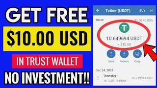 GET FREE $10 USD IN TRUST WALLET | No Investment 🚀💰