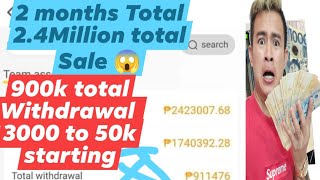 GCASH: 2 MONTHS WORTH 900K TOTAL WITHDRAWAL SA MANTIS SUBRANG LEGIT GRABBING ONLY