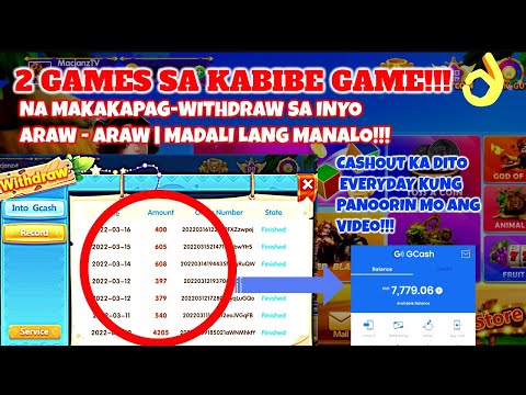 2 GAMES SA KABIBEGAME MADALI LANG MAGKA-LAMAN GCASH NYO | SOBRANG DALI MANALO👌