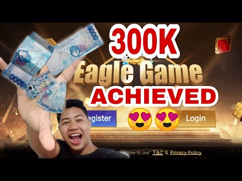 300K ACHIEVED 😍 DOWNLOAD NIYO NA DIN ANG EAGLE GAME 🤗