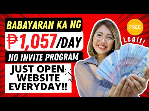 BABAYARAN KA PER DAY: P1,057 OPEN MO LANG WEBSITE EVERYDAY | WALANG EFFORT 100% LEGIT | ZADA