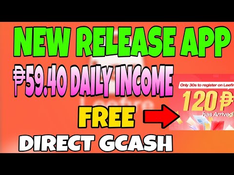 BAGONG RELEASE NA APP| FREE ₱120 PAG KA SIGN UP MO| MAY DAILY INCOME KAPA NG 59.40 PESOS|