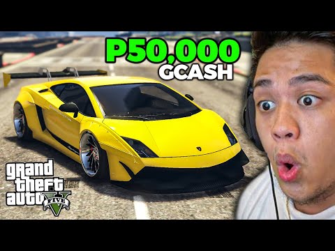 Buying Lamborghini SUPERCAR Gamit *GCASH*! (Ang Pag-Babalik) | GTA V ROLEPLAY