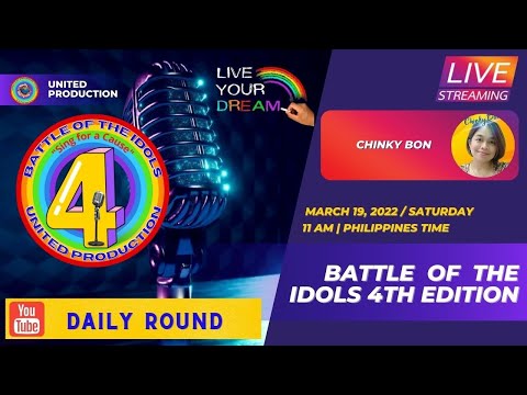 🎯 DAILY ROUND  | BATTLE OF THE IDOLS 4TH EDITION "Sing For A Cause" | UNITED PRODUCTION