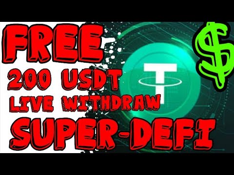 Free 200 USDT BONUS !! Free Gcash Money !! Super-Defi Review !! Live Proof Withdraw.!!