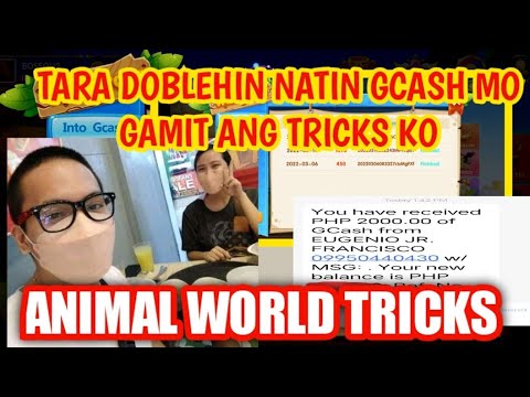 GCASH MO DOBLEHIN NATIN GAMIT ANG DESKARTE KO BEST LOVE /ANIMAL WORLD