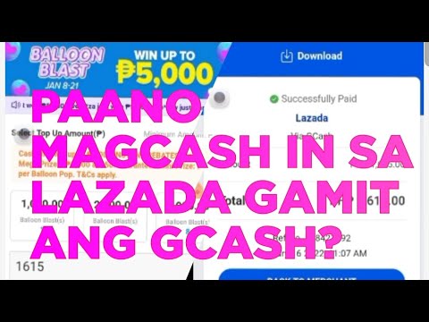 HOW TO CASH IN LAZADA WALLET USING GCASH