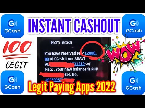 INSTANT GCASH! P12,000 PESOS LEGIT PAYING APPS 2022