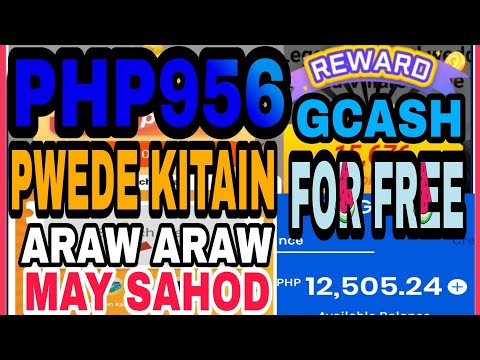 KUMITA NG PHP956 GCASH MONEY ARAW ARAW MAY SAHOD