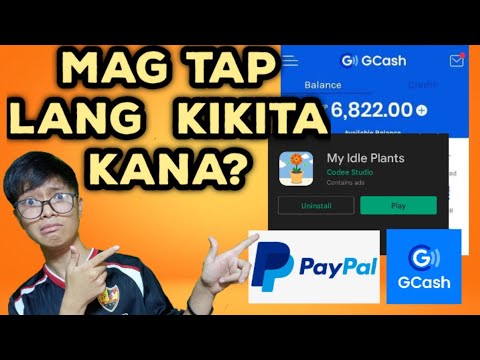 Mag TAP TAP!  LANG KIKITA KANA! | free to earn app | Via GCASH AT PAYPAL | Idle plant review