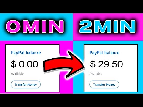 Make $29.50 by Clicking ONE Button! SUPER SIMPLE! (FREE PayPal Money 2022) PayPal Money in Minutes