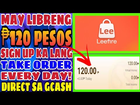 NEW FREE ₱120 PESOS GCASH! EARN FREE GCASH MONEY EVERY DAY!