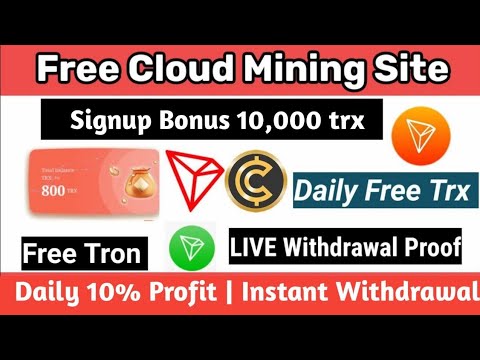 NEW PAYING SITE! KUMITA NG TRX EVERYDAY! || TRXTUSD.COM REVIEW