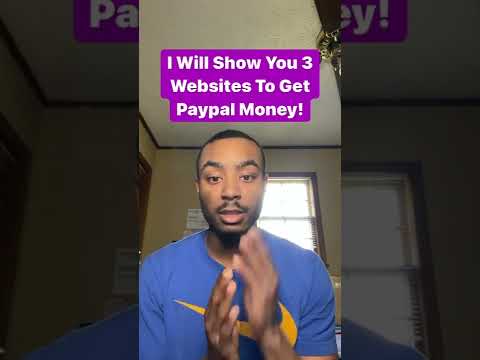 NEW WEBSITES Give You FREE Paypal Money! (Make Money Online Instantly) #shorts