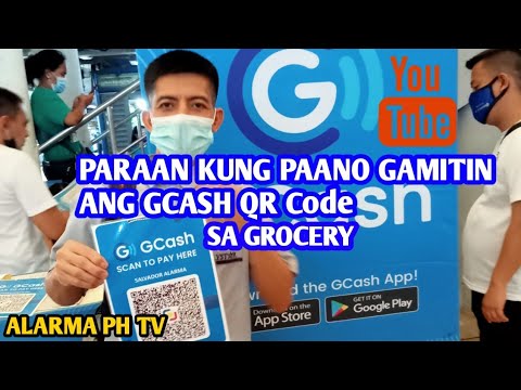 paraan Kung paano magbayad sa grocery gamit Ang gcash qr code