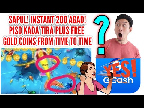 PISO KADA TIRA! INSTANT P200 GCASH KAAGAD PLUS FREE UNLI GOLD COINS FROM TIME TO TIME GCASH MGA IDOL