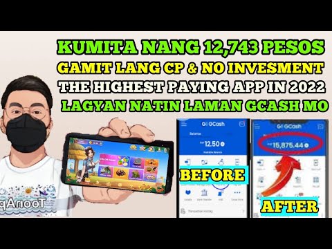 THE HIGHEST PAYING EARNING GAME IN 2022 Kumita ako nang Libreng 12,749 recieve agad ang payout ..