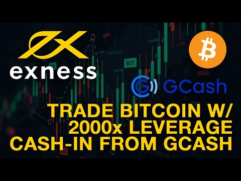 TRADE BITCOIN with 2000x LEVERAGE, CASH-IN DIRECTLY FROM GCASH!! #Exness Review || Crypto Tagalog