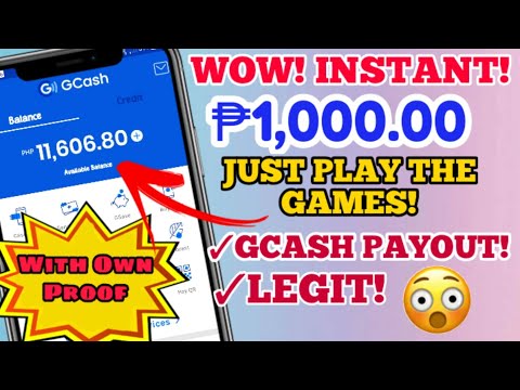 WOW! INSTANT ₱1000.00 DIRECT SA GCASH/JUST PLAY AND EARN/LEGIT EARNING APP!WITH OWN PROOF