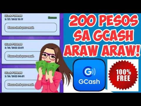 200 PESOS GCASH MONEY ARAW ARAW