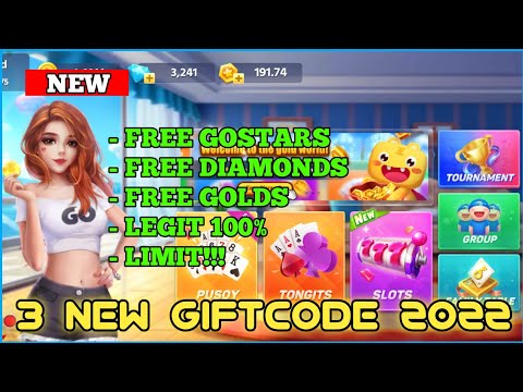 3 NEW GIFTCODES IN TONGITSGO | FREE DIAMONDS, GOLDS & GOSTARS | PUSOYGO GIFTCODE 2022 | NEW GIFTCODE