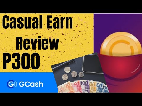 Casual Earn App Review Earn P300 via Gcash