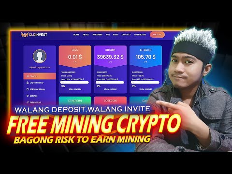 CLDINVEST | Free Mining CRYPTO [Tagalog] Review Kumita ng legit paying apps