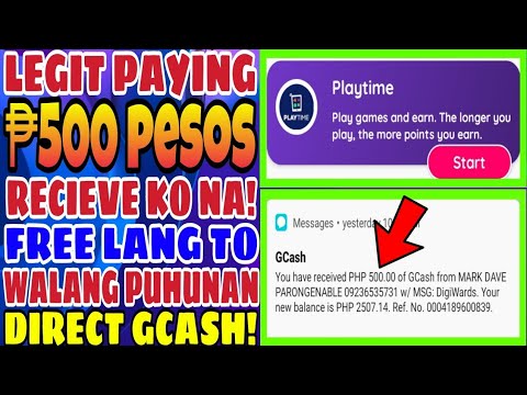 DIRECT GCASH! FREE ₱542 PESOS