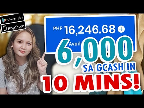 FREE GCASH! – ₱6,000 ang kinita ko in 10 mins