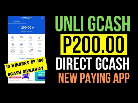 FREE GCASH: P200.00 UNLIMITED GCASH