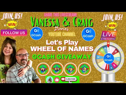 FREE! LET'S PLAY WHEEL OF NAMES! GCASH GIVEAWAY!