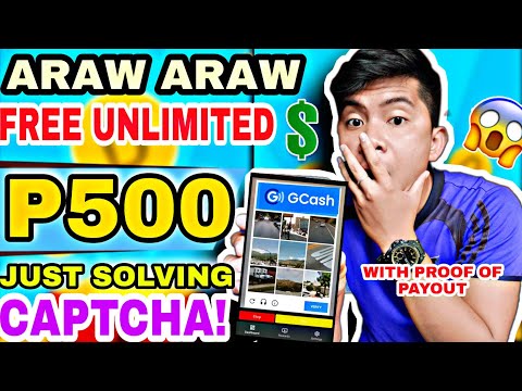 GCASH UNLIMITED FREE ₱500 JUST SOLVING CAPTCHA