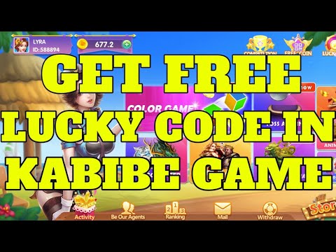 GET FREE LUCKY CODE IN KABIBE GAME