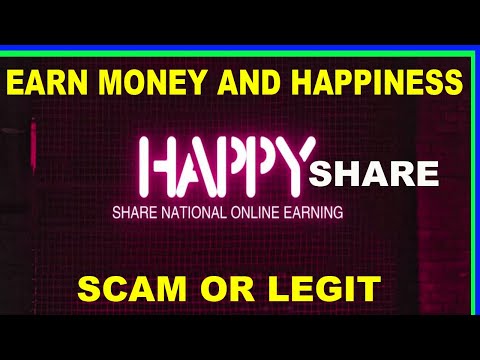 HAPPY SHARE | HAPPYSHARE | HAPPY SHARE REVIEW | LEGIT OR SCAM | HAPPYSHARE APP