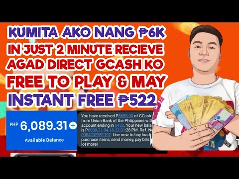 Kumita ako nang ₱6K in just 2 minute recieve ko agad payout ko free to play may instant ₱522 Everday