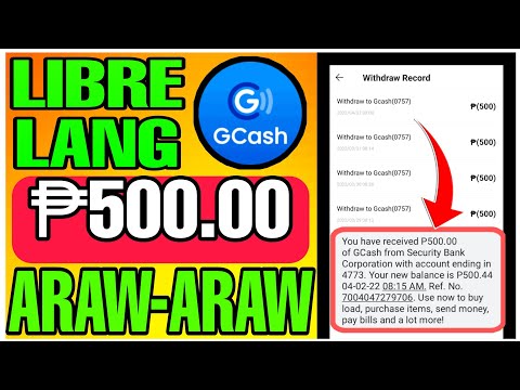 UNLIMITED FREE ₱500 GCASH