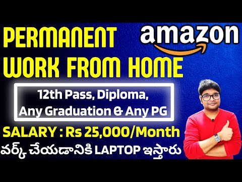 V the Techee Work from Home jobs in Telugu | Amazon Work from Home job | Amazon jobs | Latest jobs | V the Techee