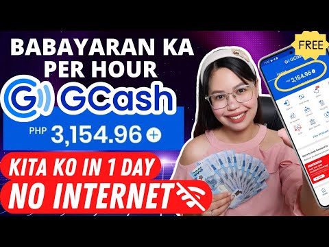 BABAYARAN KA PER HOUR: P3,154 GCASH KINITA KO IN 1 DAY | NO INTERNET | UNLI PAYOUT