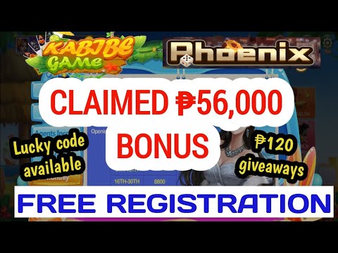 BONUS FOR LEGIT AGENT || GOT ₱56,000 FROM KABIBE GAME & PHOENIX GAME