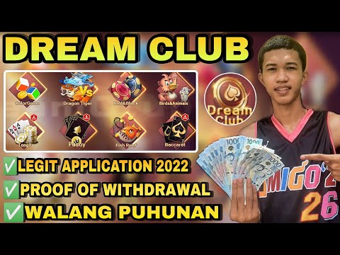 DREAM CLUB | KUMITA NG LIBRENG PERA SA INYONG BAHAY | LEGIT APPLICATION 2022