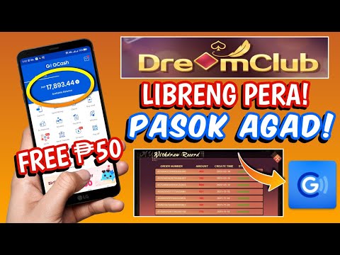 DREAM CLUB : MAGLARO AT KUMITA GAMIT LANG ANG CELLPHONE DIRECT SA GCASH ANG PAYOUT