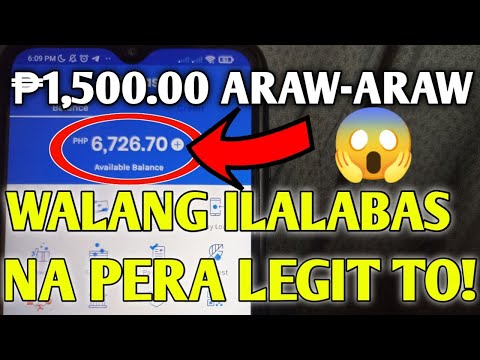 ₱1,500.00 ARAW-ARAW WALANG ILALABAS NA PERA LEGIT TO!