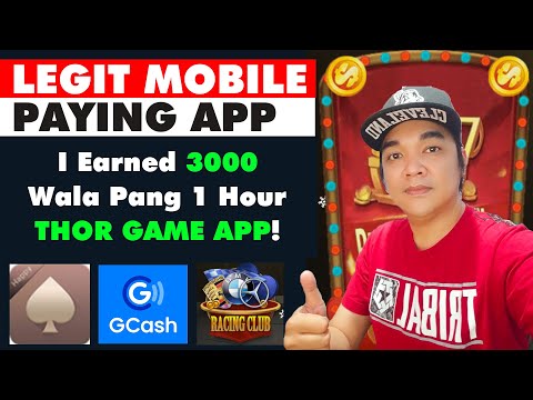 Earn 3000 Less Than An Hour | Legit Paying App Using Mobile Phone | ThorGame Via GCash