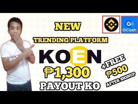 FREE ₱500 AFTER SIGNUP | ₱1,300 GCASH  PAYOUT KO SA WEBSITE NA ITO | KOEN REVIEW