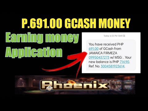 FREE P.691.00 via gcash free earning application from Phoenix game