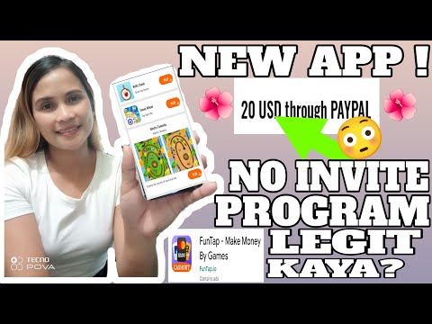 FREE PAYPAL MONEY ! 💸 PAANO KUMITA SA FUN TAP APPLICATION 😳$20 MINIMUM PAYOUT 😱 LEGIT KAYA?