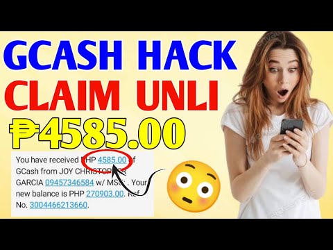 GCASH  NEW METHOD 2023: CLAIM FREE UNLIMITED  ₱4585.00 ARAW-ARAW .